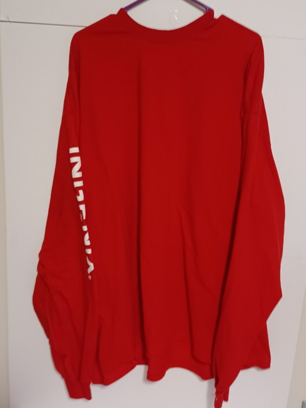Vintage Port & Company Ingenix - Long Sleeve All-American 4XL Red T-Shirt
